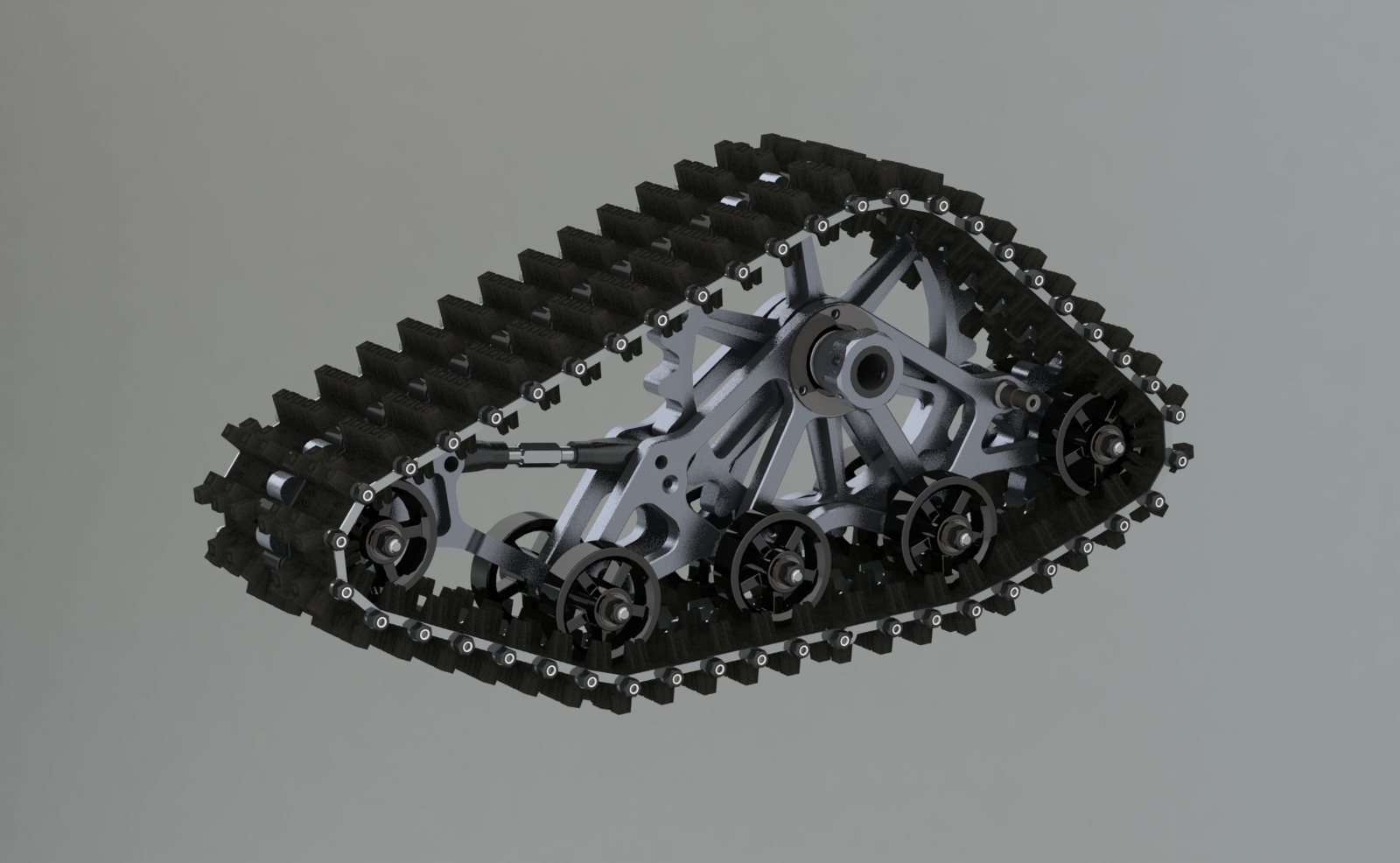 大型RC车的履带轮结构